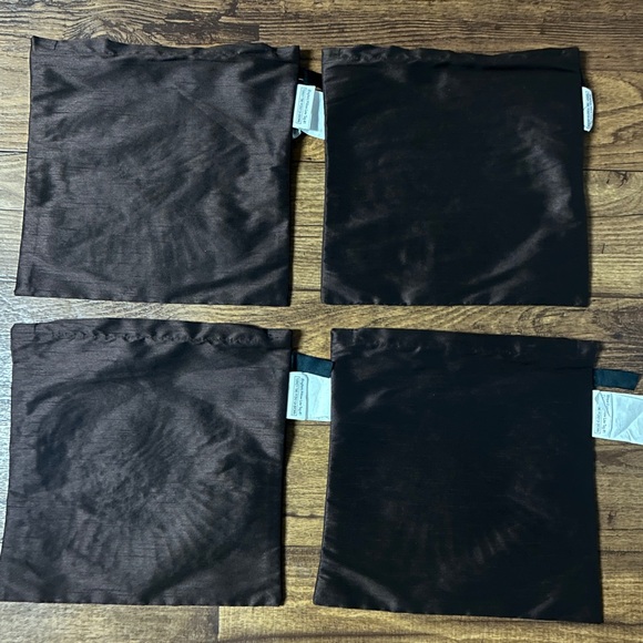 Pier One (Newport) • Turkey Time • 4 Pillow Cases • Brown/Gold • Sequins/ Beaded - Picture 11 of 16